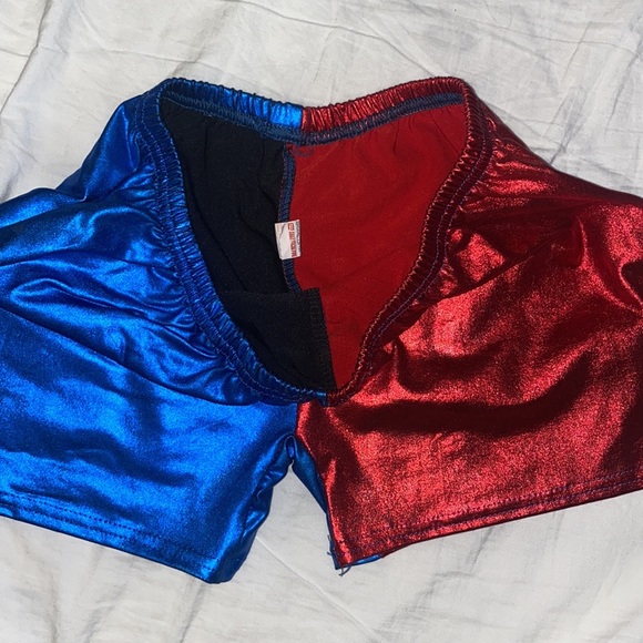 Harley Quinn costume shorts - Picture 4 of 8